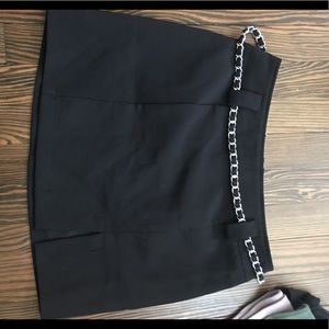 forever 21 black mini skirt
